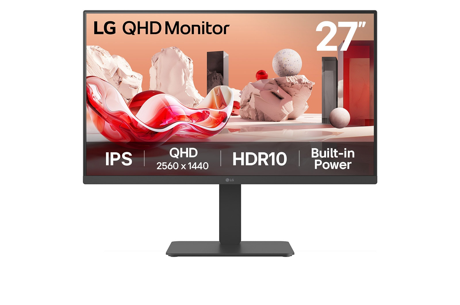 LG 27BA45QB-B.AEU 27" 2560 x 1440 IPS 75 Hz Schwarz