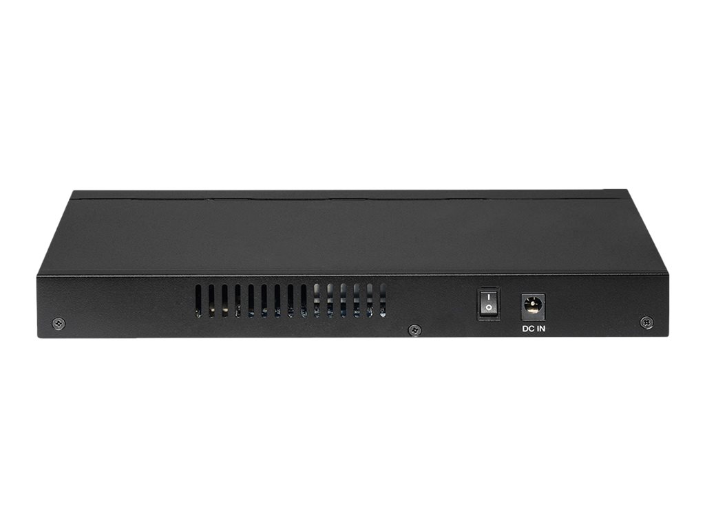Edimax Pro GS-3008P Smart-Managed Switch 8-Port Gigabit 4x PoE+ 72 W Schwarz