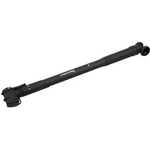 FISCHER Fahrrad-Luftpumpe Duokopf, für alle Ventile aus Kunststoff, mit Federkopf zur Rahmenbefestigung, - 1 Stück (85576)