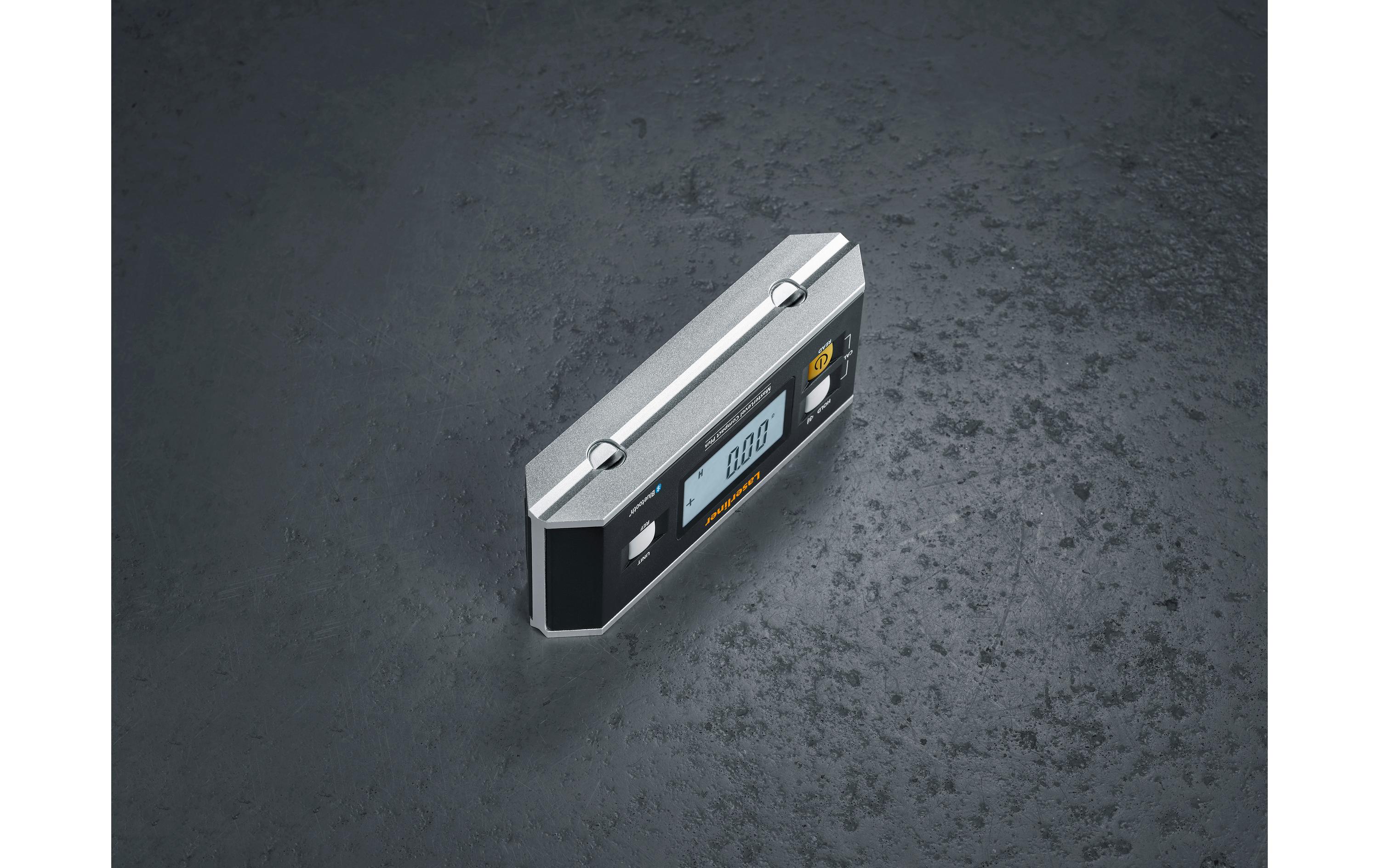 Laserliner MasterLevel Compact Plus Digitale Wasserwaage mit Magnet 152 mm Schwarz/Grau