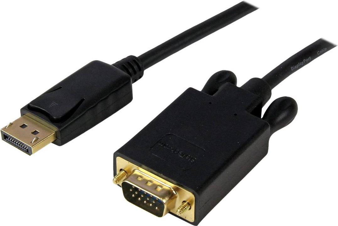 StarTech StarTech DP2VGAMM6B DisplayPort auf VGA Kabel 1,8 m Schwarz