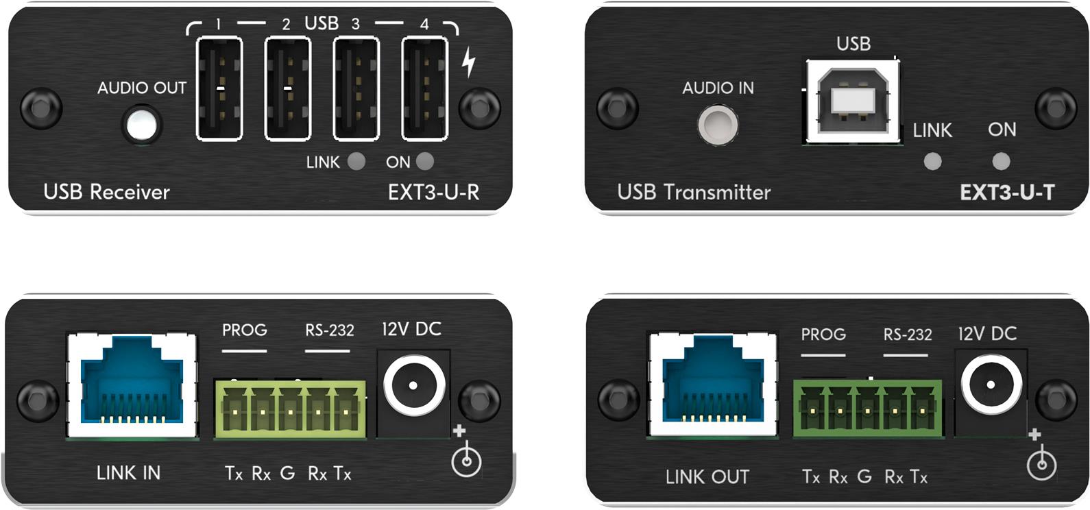 Kramer Electronics EXT3-U-KIT AV-Sender & -Empfänger (50-00015690)