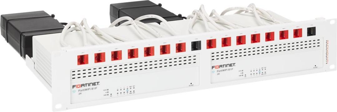 Rackmount.IT RM-IT Rack Mount Kit for FortiGate 80F-PoE[DSL & FW] Duo (RM-FR-T22)