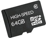 BrightSign MicroSD Karte 64GB, für Serie3/4 Player, Class10 (SDHC-64C10-1)
