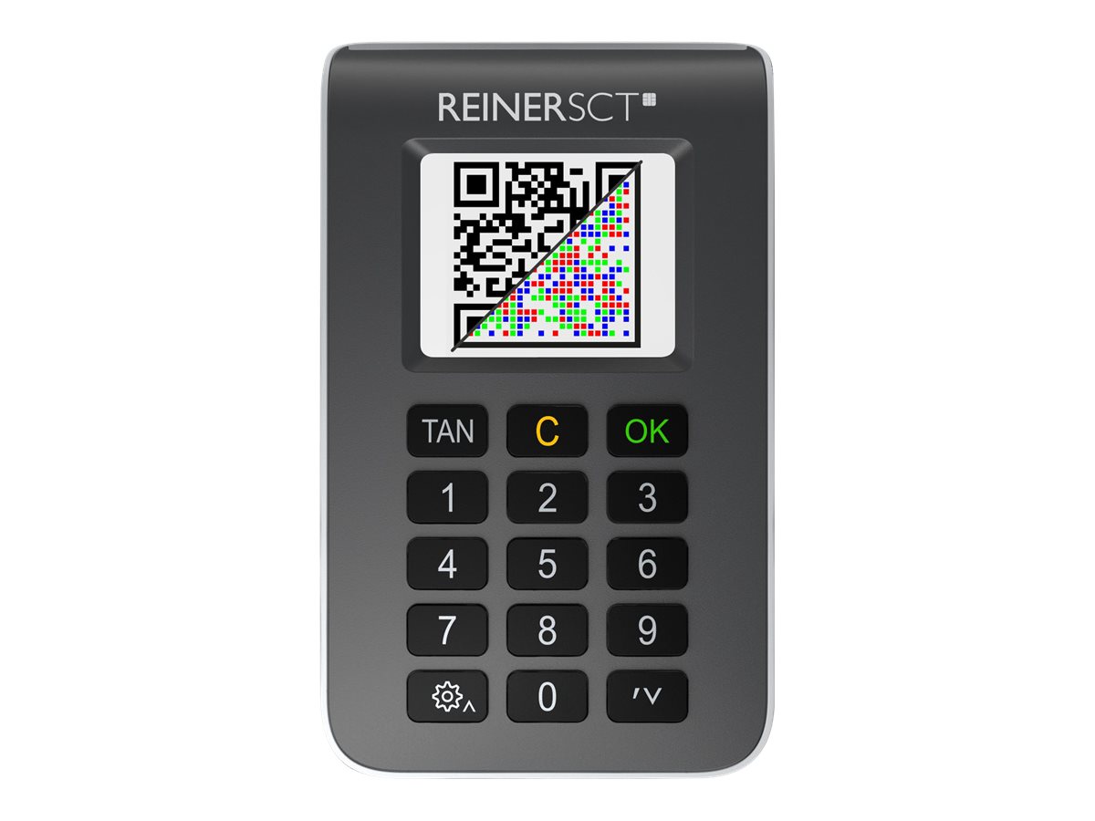 Reiner SCT tanJack photo QR TAN-Generator Anthrazit
