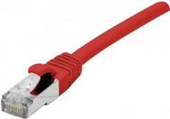 Patchkabel S/FTP, PiMF, Cat.6A, rot, 5,0 m Kategorie: Cat.6A Class EA (2x RJ45), Rohmaterial: KabelCat.7 Rohkabel (858637)