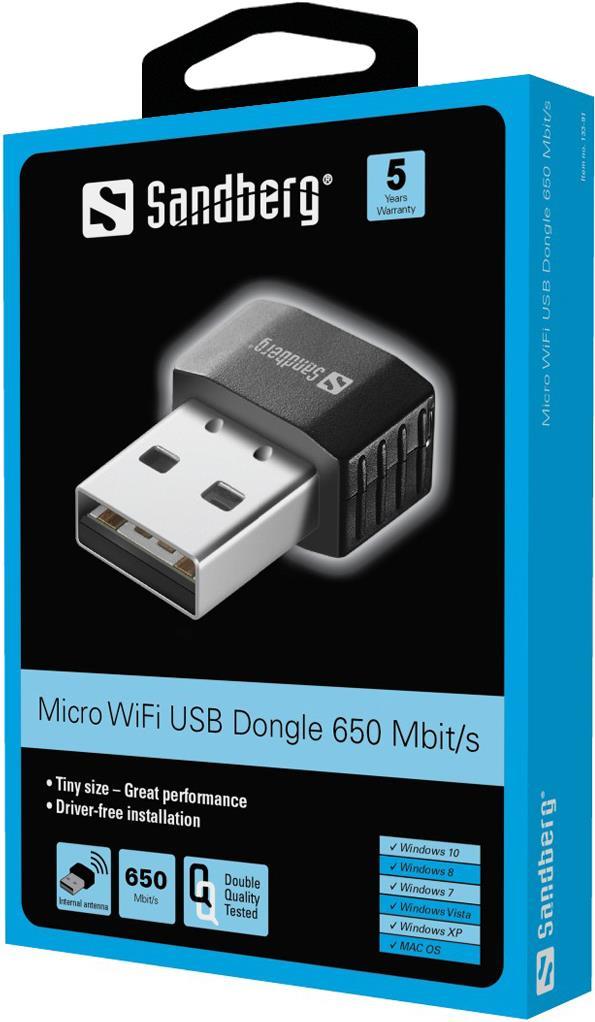 Sandberg Micro WiFi USB Dongle (133-91)