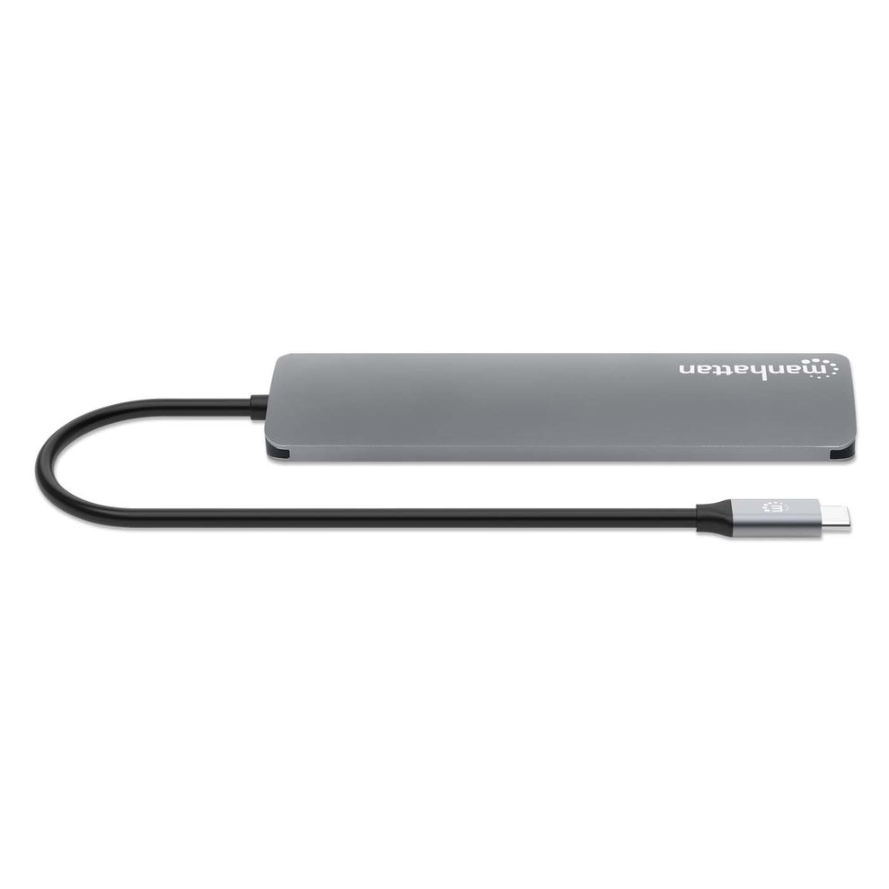 Manhattan 190442 Dockingstation USB-C 3.2 Gen 1 HDMI Space-grau