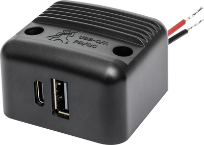 ProCar Aufbau-Power USB-C/A Doppelsteckdose PD/QC max 30 W 12 V, 24 V (67359000)