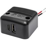 ProCar Aufbau-Power USB-C/A Doppelsteckdose PD/QC max 30 W 12 V, 24 V (67359000)