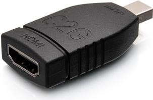 C2G 29875 Videokabel-Adapter Mini DisplayPort HDMI Schwarz (30128)