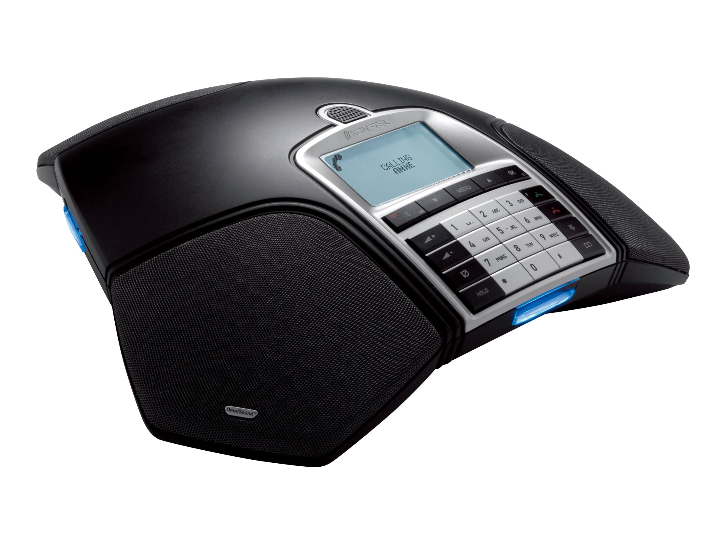 KonfTel 250 Konferenztelefon Charcoal Black