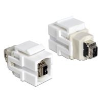 Delock Keystone Modul FireWire 4 Pin Buchse > FireWire 4 Pin Buchse (86325)