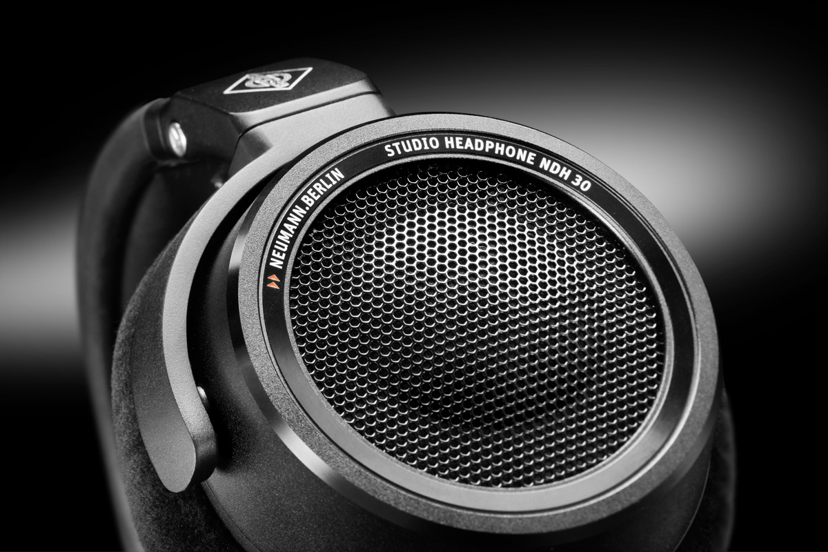 Neumann NDH 30 Black Edition Offene Studio-Kopfhörer 12-34000 Hz Kabelgebunden Schwarz