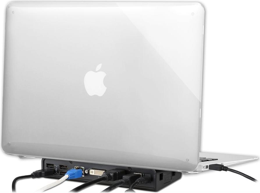 i-tec USB 3.0 Dual Docking Station 1x DVI, 1x HDMI, 4x USB 2.0, 2x USB 3.0, 1x Gb LAN, 2x Klinke (U3HDMIDVIDOCK)