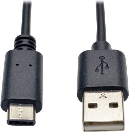 Tripp Lite 6ft USB 2.0 Hi-Speed Cable A Male to USB Type-C USB-C Male 6' (U038-006)