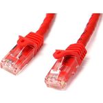 StarTech.com Gigabit Snagless RJ45 UTP Cat6 Patch Cable Cord (N6PATC2MRD)