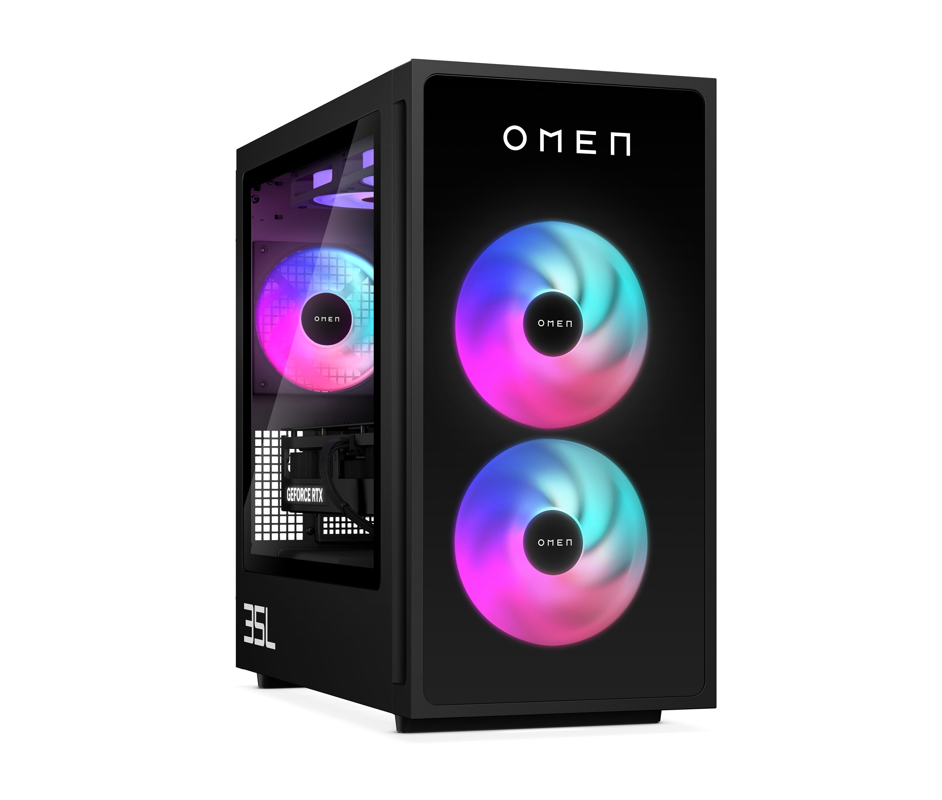 HP OMEN 35L GT16 Intel Core Ultra 7 265F 32 GB RAM 1 TB SSD RTX 5070 Schwarz