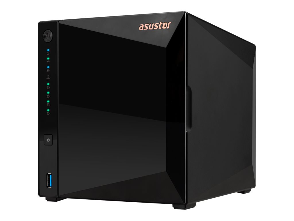 ASUSTOR Drivestor 4 Pro Gen2 AS3304T 4-Bay NAS-Server 2 GB RAM 2.5 Gigabit Ethernet Schwarz