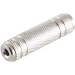 shiverpeaks ®-BASIC-S--Adapter, Klinkenkupplung Stereo 3,5mm auf Klinkenkupplung Stereo 3,5mm, Metall (BS57114-M)