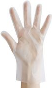 HYGOSTAR TPE-Handschuh ALLFOOD THERMOSOFT, M, transparent Länge: 250 mm, glatt, wasserdicht, hygienisch, puderfrei, - 1 Stück (263150)