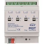 MDT AKI-0416.04 Schaltaktor 4fach 4TE REG 16/20A 230VAC C-Last Industrie 200ÂµF (AKI-0416.04)