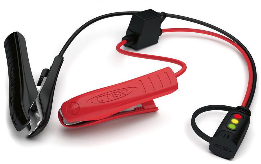 CTEK 56-384 Ladezustandsanzeige 1 m Schwarz, Rot