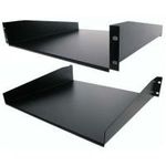 StarTech.com 48,30cm (19") 2HE Fachboden für Serverschrank bis 20 Kg belastbar aus Stahlblech (CABSHELF)