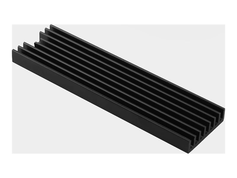 AXAGON CLR-M2L6 M.2 SSD Kühlkörper Aluminium 2280 6 mm Schwarz