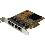 StarTech.com 4 Port PCIe Gigabit Netzwerkkarte (ST1000SPEX43)
