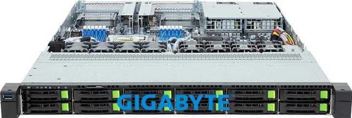 Gigabyte R163-Z35-AAH1 Rev. 3.x Rack Server – AMD EPYC 9004/9005 – 12x 2,5" NVMe/SATA