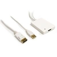 StarTech.com DisplayPort auf HDMI Adapter / Konverter mit USB Audio mit bis zu 1920x1200 (DP2HDMIUSBA)