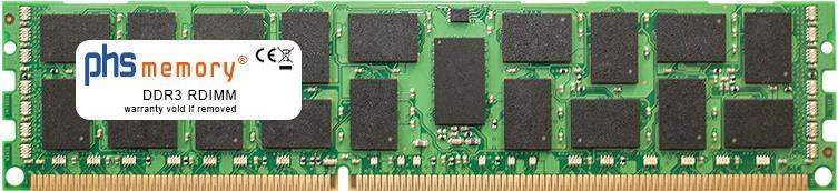 PHS-MEMORY 16GB RAM Speicher für Supermicro X10DRD-L-B DDR3 RDIMM 1600MHz PC3L-12800R (SP373382)