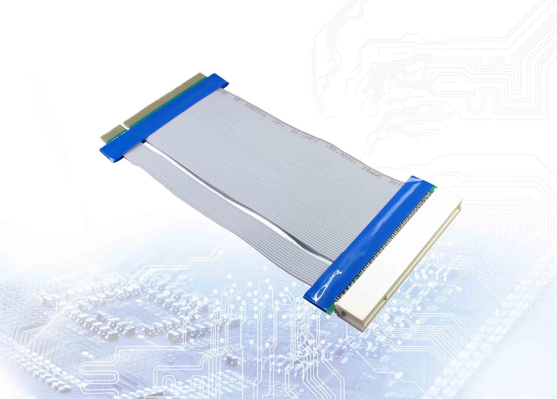 Inter Tech Riser Card Inter-Tech SLPS016 PCI flexibel (88885399)