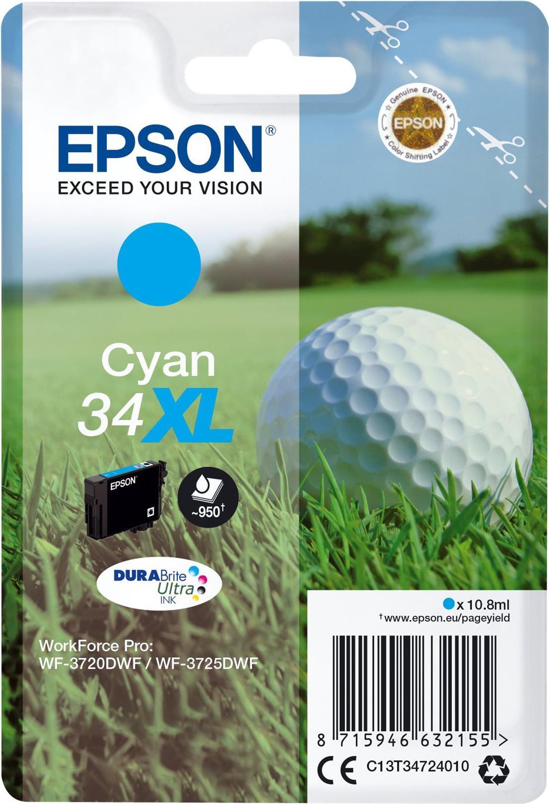 Epson 34XL 10,8 ml XL (C13T34724020)