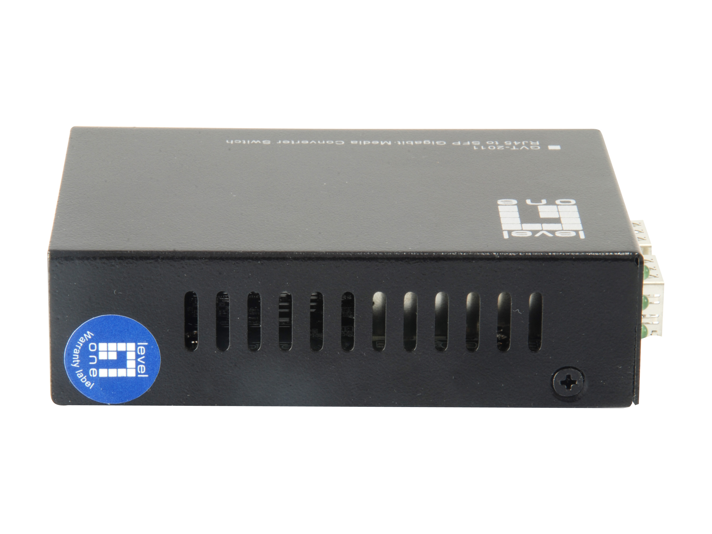 LevelOne GVT-2011 Medienkonverter 1 GbE Grau