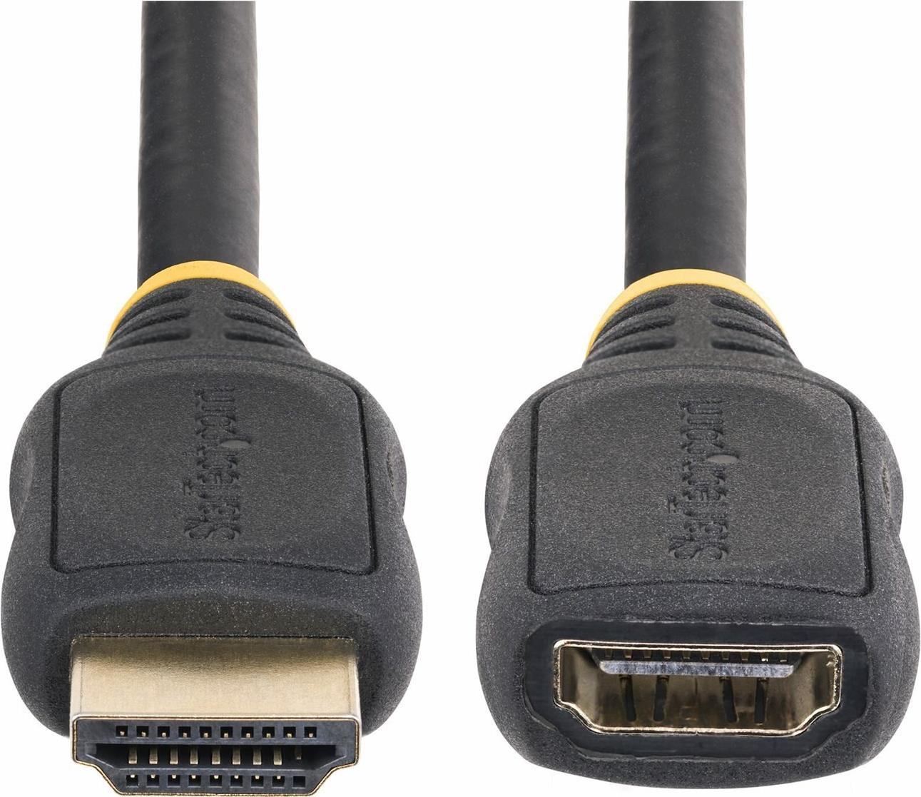 StarTech.com 18in HDMI 2.0 Extension Cable, 4K 60Hz, M/F (HD2MF18INL)