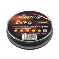 MediaRange DVD+RW 4,7 GB (4fach, 10 Stück) (MR451)