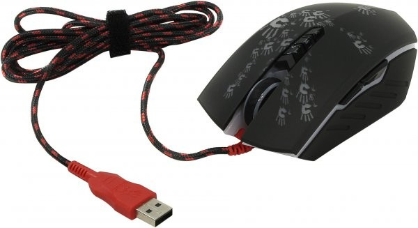 A4tech Bloody Blazing A60 Gaming-Maus 6200 DPI Schwarz