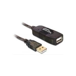 Delock Kabel USB 2.0 Verlängerung, aktiv 20 m (82690)