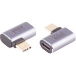 S/CONN maximum connectivity USB-C Adapter, 4.0, 90° Winkel links/rechts, HZ (14-05035)