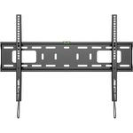 Goobay Pro TV-Wandhalterung Pro FIXED (L), Schwarz - für Fernseher von 94,00cm (37") bis 177,80cm (70") (94-178 cm) bis 50kg (49891)