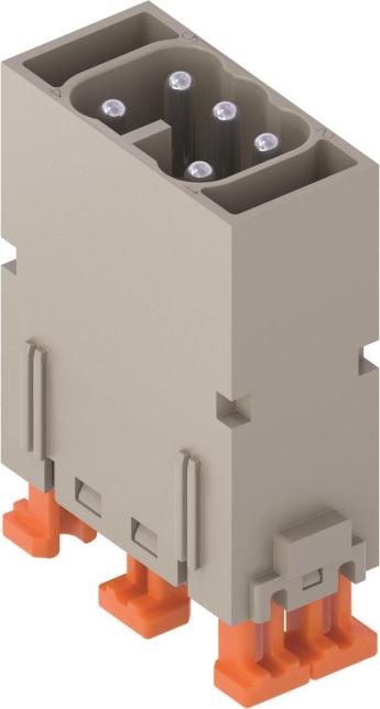 ILME Stifteinsatz, MIXO, 1ME, CX 05 SHM 5P+PE, Silber, SQUICH, 16A, 400V 1 (CX05SHM)