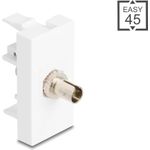 Delock Easy 45 Modul ST Simplex BU zu Buchse weiß (90915)