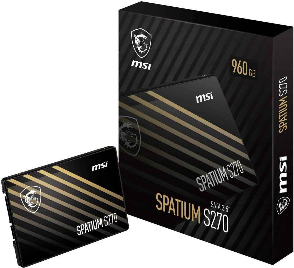 MSI SPATIUM S270 SSD 960 GB 2,5" SATA III