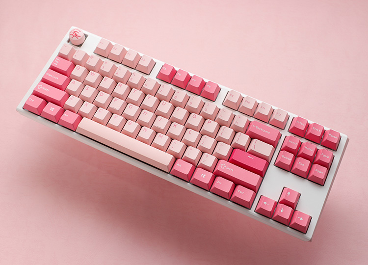 Ducky One 3 Gossamer TKL MX-Red Pink