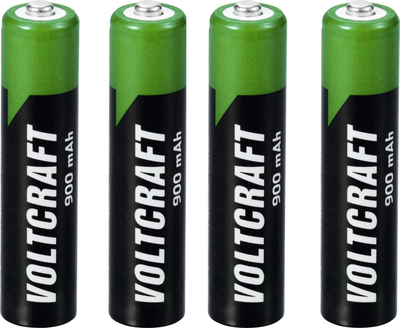 Voltcraft VC-16026040 Micro AAA -Akku NiMH 900 mAh 1.2 V 4 St. (VC-16026040)