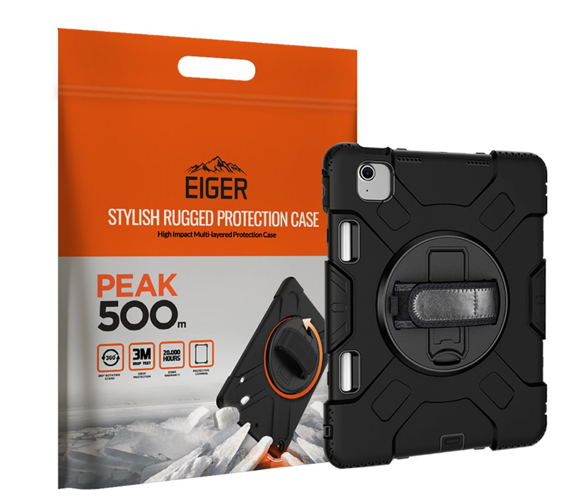 Eiger Peak 500m Case iPad Air 11" 2024 Schwarz