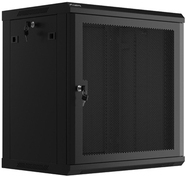 Lanberg 19" 600X450 RACK EINBAUSCHRANK SCHWARZ PERFORIE - Rack (WF01-6412-23B)