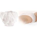 HYGOSTAR Einweg-Pants Unisex, aus PP, weiß, einzeln verpackt aus PP-Vlies, luftdurchlässig, angenehm zu tragen, - 1 Stück (55340)